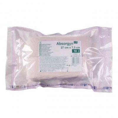 Купить matopat absorgyn (матопат) прокладки послеродовые, 27 х 7,5см 10 шт стерильный пакет в Нижнем Новгороде