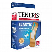 Купить пластырь teneris elastic (тенерис) бактерицидный ионы ag тканевая основа, 20 шт в Нижнем Новгороде