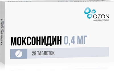 Купить моксонидин, таблетки, покрытые пленочной оболочкой 0,4мг 28 шт в Нижнем Новгороде