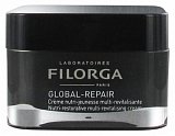 Филорга Глобал-Репеа (Filorga Global-Repair) крем для лица питатательный увлажняющий 50мл