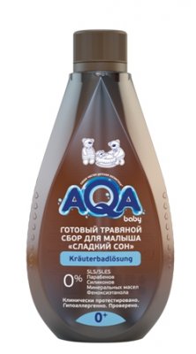 Купить аква беби (aqa baby) сбор травяной для купания малыша сладкий сон, 500мл в Нижнем Новгороде