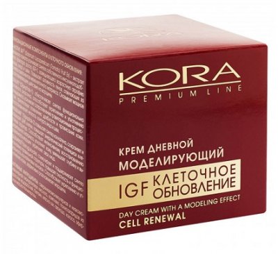Купить kora (кора) премиум крем для лица дневной моделирующий 50мл в Нижнем Новгороде