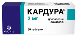 Купить кардура, таблетки 2мг, 30 шт в Нижнем Новгороде