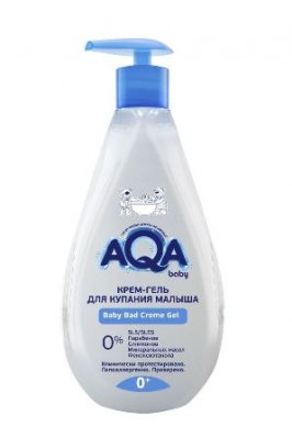 Купить аква беби (aqa baby) крем-гель для купания малыша, 400 мл в Нижнем Новгороде