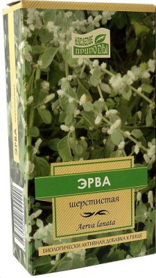 Купить наследие природы эрва шерстистая (пол-пола), пачка 25г бад в Нижнем Новгороде
