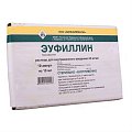 Купить эуфиллин, раствор для внутривенного введения 24мг/мл, ампулы 10мл, 10 шт в Нижнем Новгороде