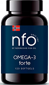 Купить норвегиан фиш оил (nfo) омега-3 форте, капсулы 1384мг, 120 шт бад в Нижнем Новгороде