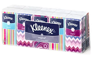 Купить kleenex (клинекс)  платки носовые бумажные original без запаха 10х10 шт в Нижнем Новгороде