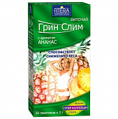 Купить грин слим, чай с ароматом ананаса, фильтр-пакеты 30 шт бад в Нижнем Новгороде