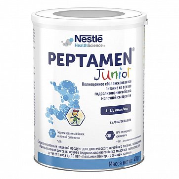 Peptamen Junior (Пептамен) смесь сухая при нарушениях ЖКТ с 12 месяцев, 400г