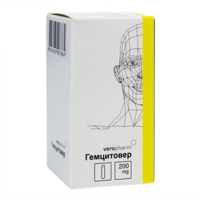 Купить гемцитовер, лиоф-т д/р-ра д/инф 200мг фл №1 в Нижнем Новгороде