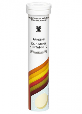Купить арнебия карнитин+витамин с, таблетки шипучие, 20 шт бад в Нижнем Новгороде