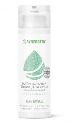 Купить synergetic (синергетик) тоник для лица натуральный матирующий, 200 мл в Нижнем Новгороде