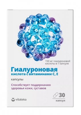 Купить гиалуроновая кислота с витамином с, е витатека, капсулы 340мг, 30 шт бад в Нижнем Новгороде