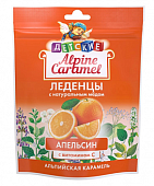 Купить alpine caramel (альпийская карамель) леденцы детские апельсин с медом и витамином с , 75г бад в Нижнем Новгороде