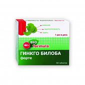 Купить гинкго билоба форте, таблетки, 60 шт бад в Нижнем Новгороде