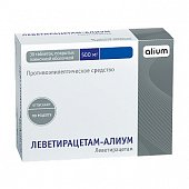 Купить леветирацетам-алиум, таблетки, покрытые пленочной оболочкой 500мг, 30 шт в Нижнем Новгороде