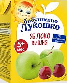 Купить бабушкино лукошко сок яблочно-вишневый осветленный для питания детей раннего возраста 200 мл в Нижнем Новгороде