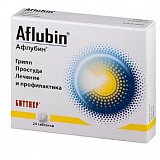 Афлубин, таблетки подъязычные гомеопатические, 24 шт