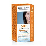 Дермедик Санбрелла (Dermedic Sunbrella) солнцезащитный крем для жирной и комбинированной кожи SPF50+, 50г