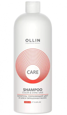 Купить ollin prof care (оллин) шампунь для окрашенных волос сохранение цвета и блеска, 1000мл в Нижнем Новгороде