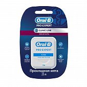 Купить oral-b (орал-би) зубная нить clinic line proexpert мятная, 25м в Нижнем Новгороде