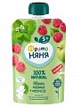 ФрутоНяня,пюре из яблок и малины с мелиссой 90 г