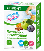 Купить худеем за неделю батончик фруктовый очищающий комплекс, 7 шт в Нижнем Новгороде