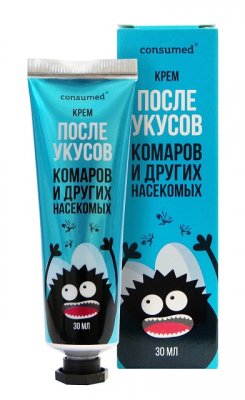 Купить репеллент крем после укусов комаров и других насекомых консумед (consumed), 30мл в Нижнем Новгороде