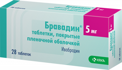 Купить бравадин, таблетки, покрытые пленочной оболочкой 5мг 28 шт в Нижнем Новгороде