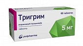 Купить тригрим, таблетки 5мг, 60 шт в Нижнем Новгороде