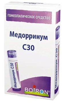 Медорринум С30 гомеопатические монокомпонентный препарат животного происхождения гранулы гомеопатические 4 гр 