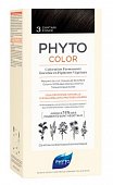 Купить фитосолба фитоколор(phytosolba phyto color) краска для волос оттенок 3 темный шатен в Нижнем Новгороде