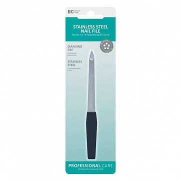 BC Beauty Care (БиСи Бьюти Кеа) пилочка нержавеющая сталь 12,8см