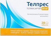 Купить телпрес, таблетки 20мг, 28 шт в Нижнем Новгороде