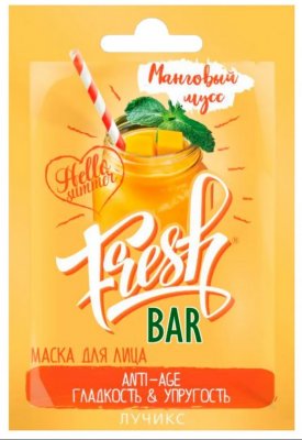 Купить фрешбар (freshbar) маска для лица гладкость ит упругость манговый мусс, 12мл в Нижнем Новгороде
