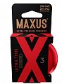 Maxus (Максус) презервативы Ультра тонкие гладкие 3 шт