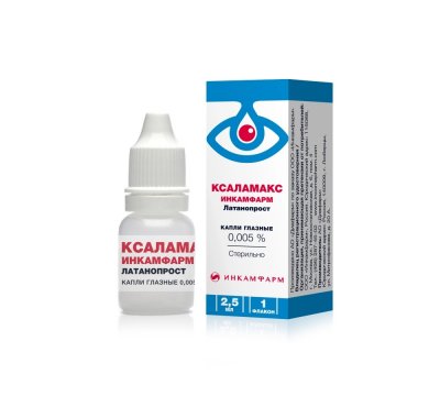Купить ксаламакс инкамфарм, капли глазные 0,005%, флакон 2,5мл в Нижнем Новгороде