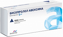 Купить бисопролол авексима, таблетки, покрытые пленочной оболочкой 5мг, 100 шт в Нижнем Новгороде