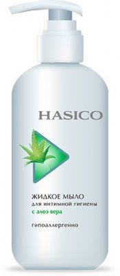 Купить hasico (хасико) мыло жидкое для интимной гигиены алоэ вера, 250мл в Нижнем Новгороде