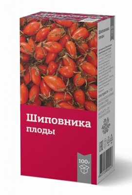 Купить шиповника плоды цельные, пачка 100г бад в Нижнем Новгороде
