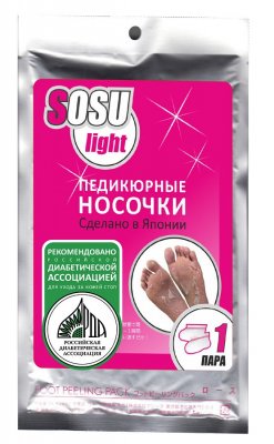 Купить носочки для педикюра sosu лайт, 1 пара в Нижнем Новгороде