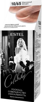 Купить estel (эстель) краска-уход для волос celebrity тон 10/65 жемчужный блондин в Нижнем Новгороде