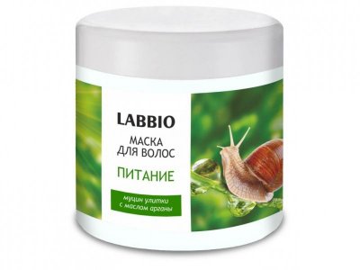 Купить labbio (лаббио) маска для волос питание с муцином улитки и маслом арганы, 500мл в Нижнем Новгороде