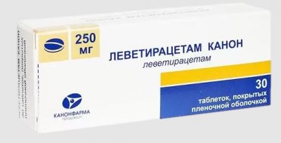 Купить леветирацетам-канон, таблетки, покрытые пленочной оболочкой 250мг, 30 шт в Нижнем Новгороде