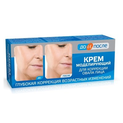 Купить до и после крем моделирующий для коррекции овала лица, 50мл в Нижнем Новгороде