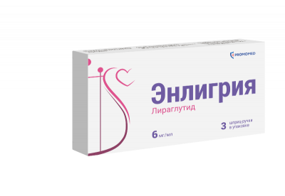 Купить энлигрия, раствор для подкожного введения 6 мг/мл шприц-ручки 3 мл 5 шт.  в Нижнем Новгороде