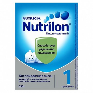 Nutrilon 1 (Нутрилон) Кисломолочный сухая молочная смесь с рождения, 350г