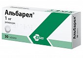 Купить альбарел, таблетки 1мг, 30 шт в Нижнем Новгороде
