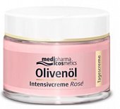 Купить медифарма косметик (medipharma cosmetics) olivenol крем для лица дневной интенсивный роза, 50мл в Нижнем Новгороде